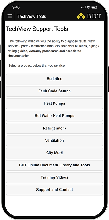 TechView App Screenshot